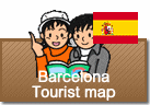 Barcelona Tourist map