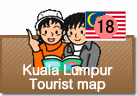 Kuala Lumpur Tourist map