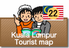 Kuala Lumpur Tourist map