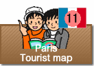 Paris Tourist map
