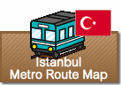 Istanbul Metro Route map