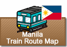 Manila Train Route map