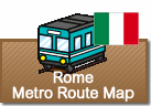 Rome Metro Route map
