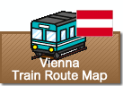 Vienna Train Route map