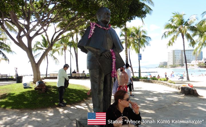 Statue "Prince Jonah Kūhiō Kalanianaʻole"