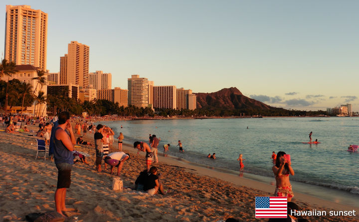 Hawaiian sunset