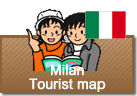 Milan Tourist map