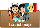 Paris Tourist map