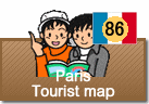 Paris Tourist map