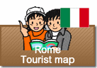 Rome Tourist map