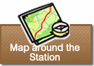 Map around the station