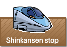 Shinkansen stop