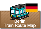 Berlin Train Route map