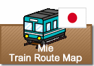 Mie Train Route map