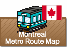 Montreal Metro Route map