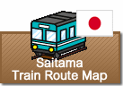 Saitama Train Route map