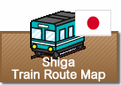 Shiga Train Route map