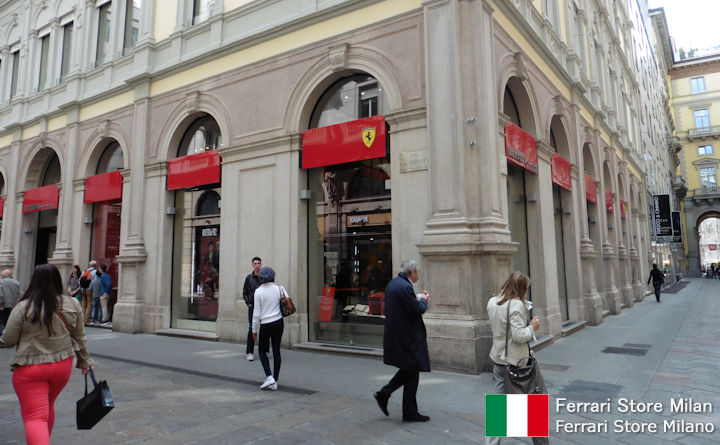 Ferrari Store Milan