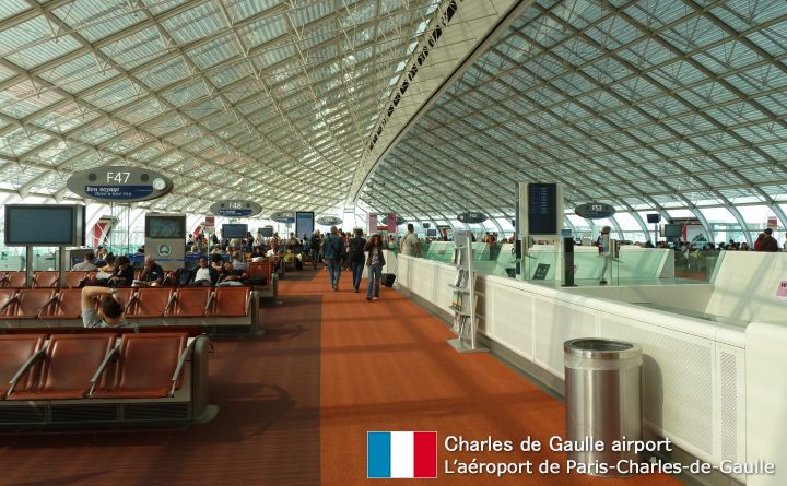 Charles de Gaulle airport