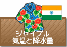 ジャイプルの気温と降水量