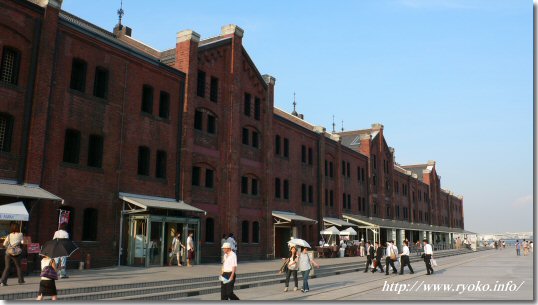 Yokohama red brick warehouse