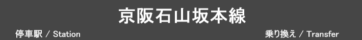 京阪石山坂本線